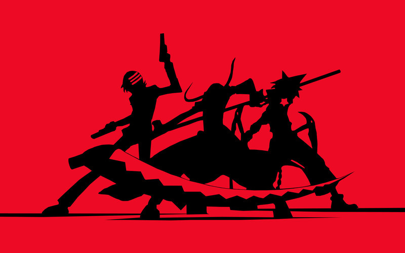 Soul Eater Meisters Red Background